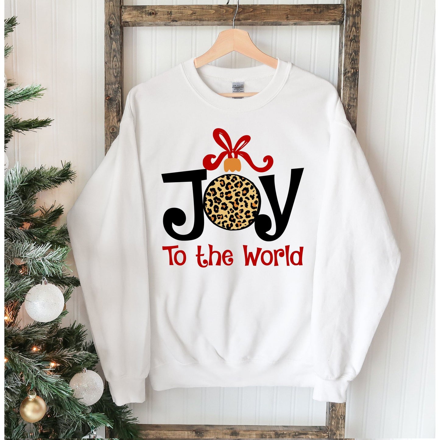 Joy To The World Christmas Sweatshirt