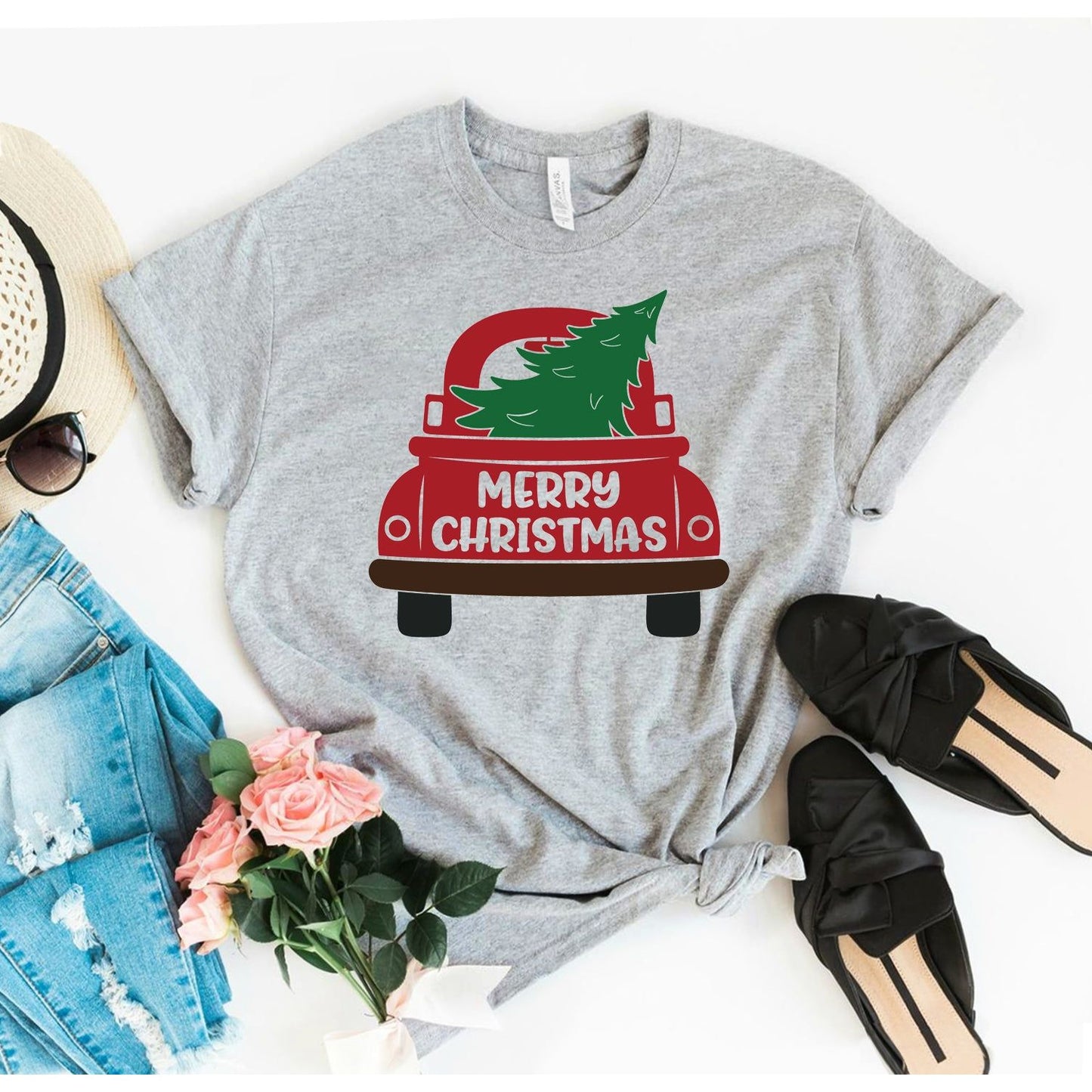 Vrolijk kerstshirt