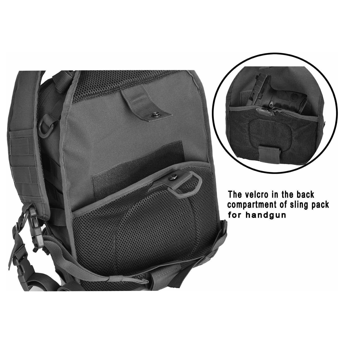 Outdoor Military Shoulder Sling Backpack