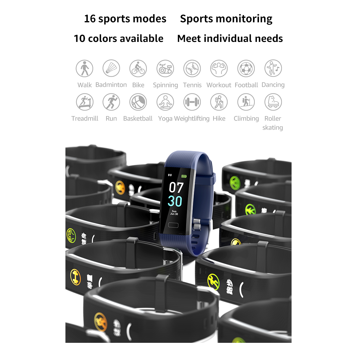 Sport Smart Watch Bluetooth Smartwatch