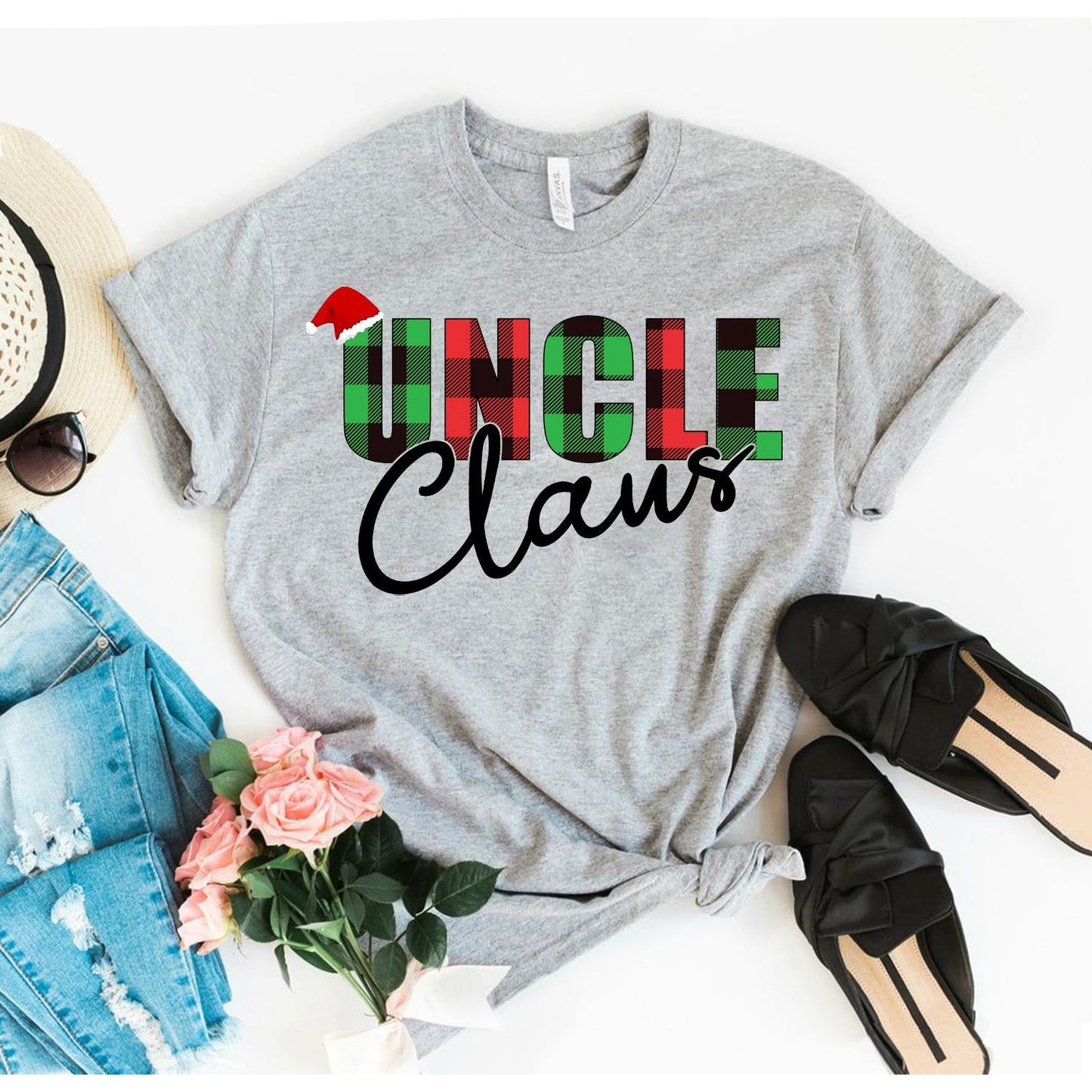 Kerstshirt van oom Claus