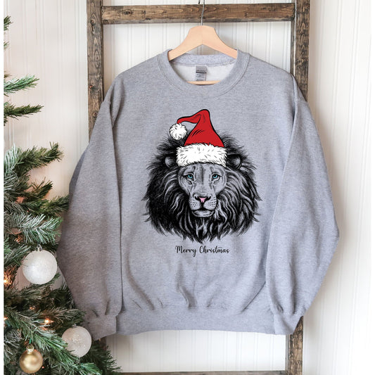 Lion Christmas Sweatshirt