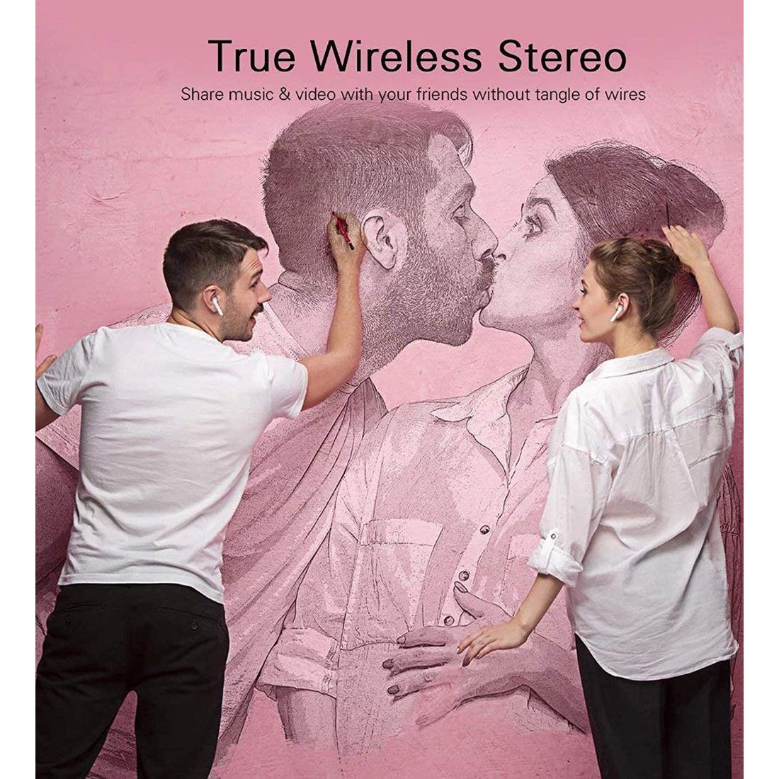 Bluetooth i7s TWS Wireless earbuds for Iphone Huawei Samsung