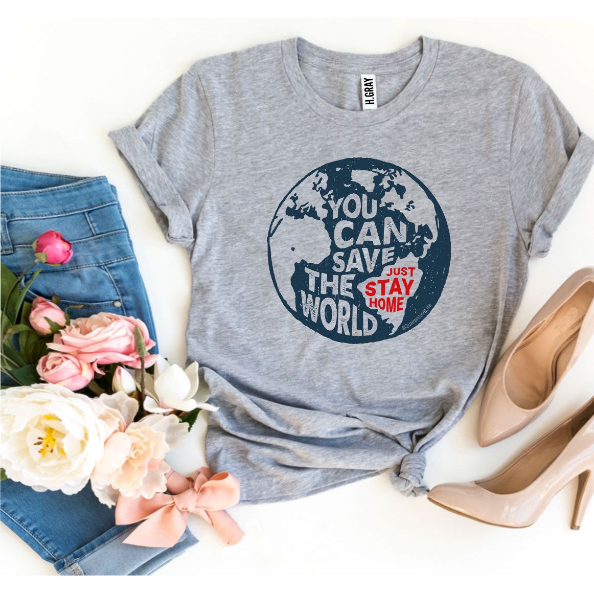 You Can Save The World T-shirt