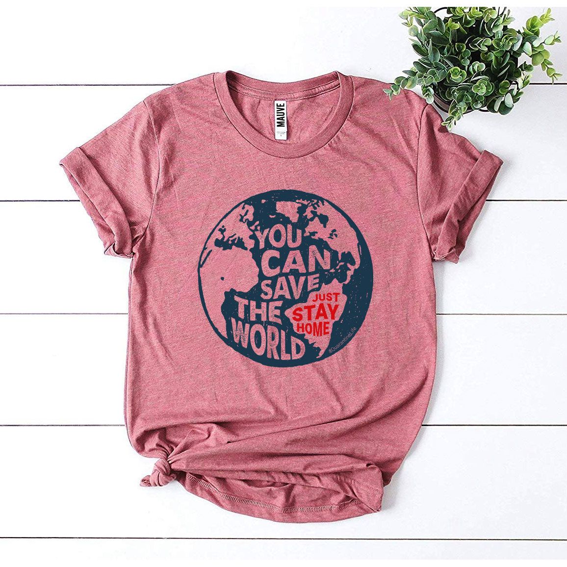 You Can Save The World T-shirt