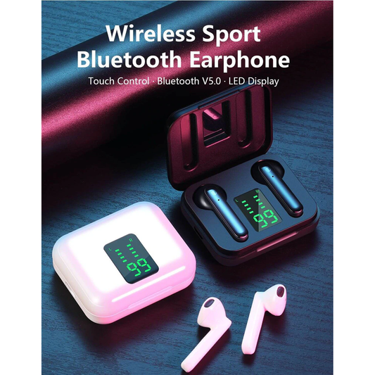 Sportheadsets Aanraakbediening TWS Bluetooth 5.0-oortelefoons
