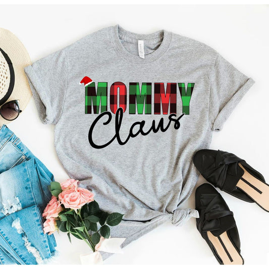 Mommy Claus Christmas T-shirt