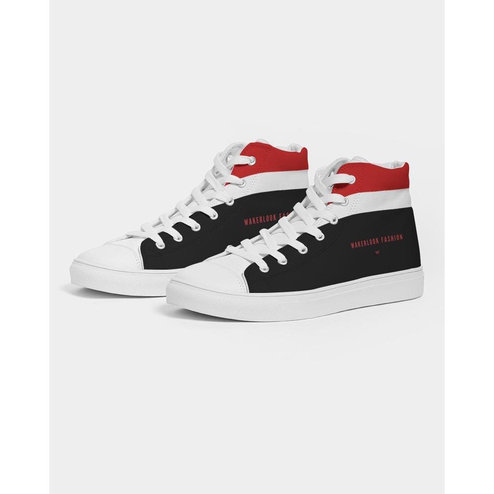 wakerlook Men's Hightop Canvas Shoe