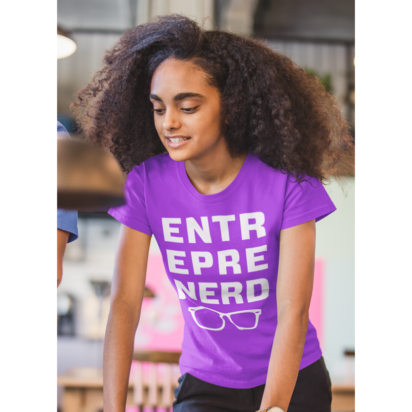 Entrepre Nerd Women T-shirt