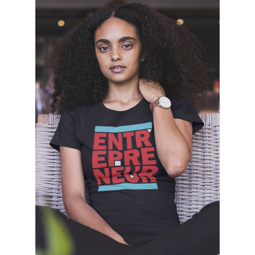 Entrepreneur Lady Women T-shirt