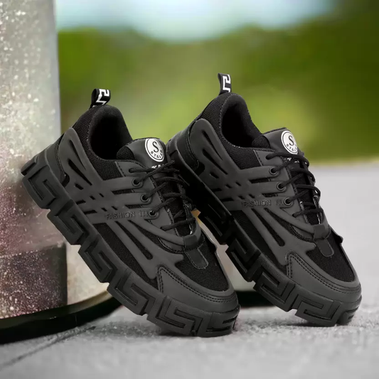 Outdoor gym, sport, training, stijlvolle hardloopschoenen voor heren