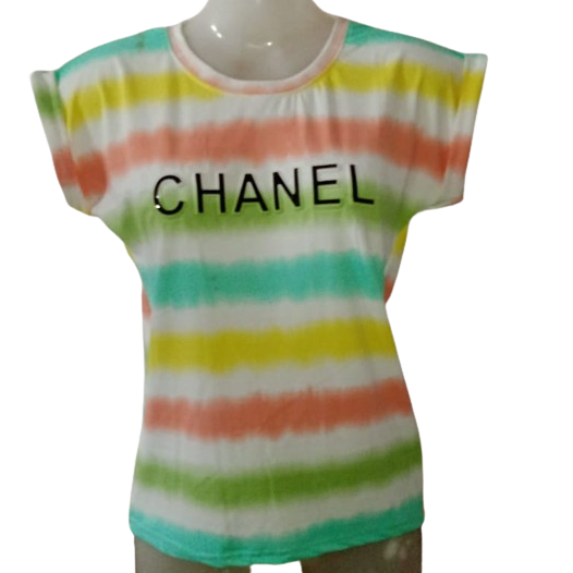 Girls Typography, Printed Cotton Blend T Shirt