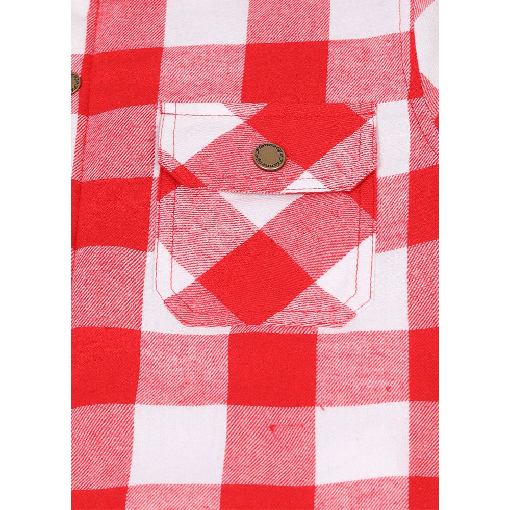 Kids Boys and Girls Quilted Lined Hooded Flannel Shirt Jacket,Snap