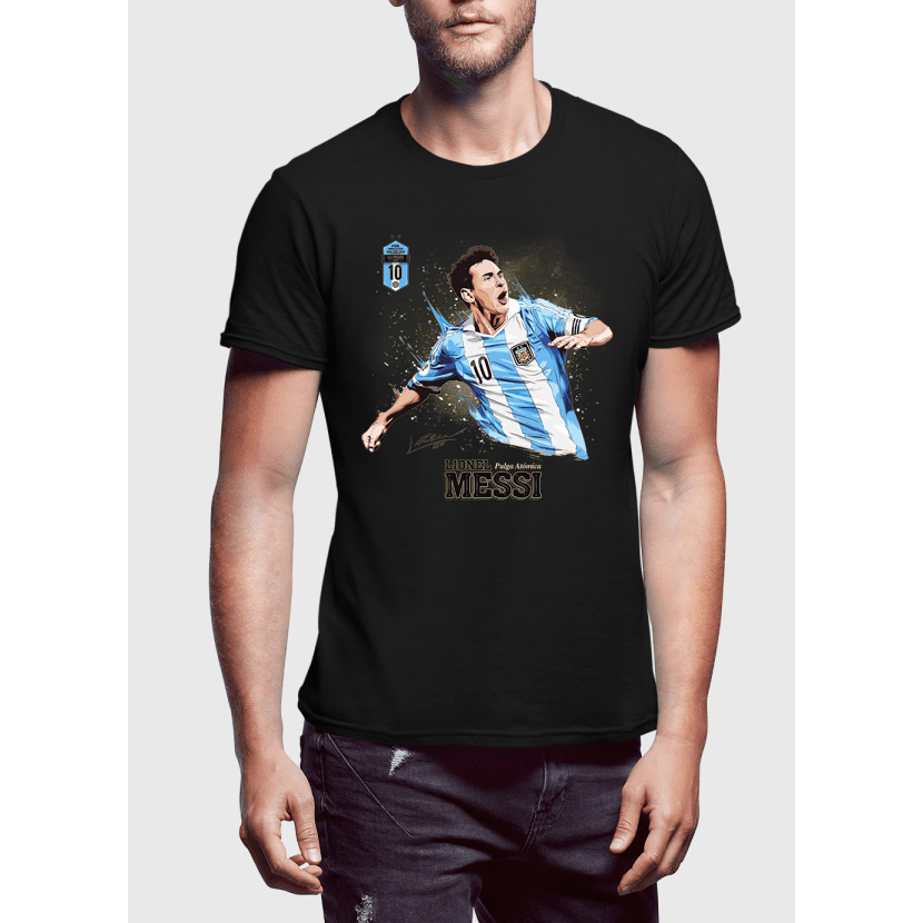 Messi Half Sleeves T-shirt