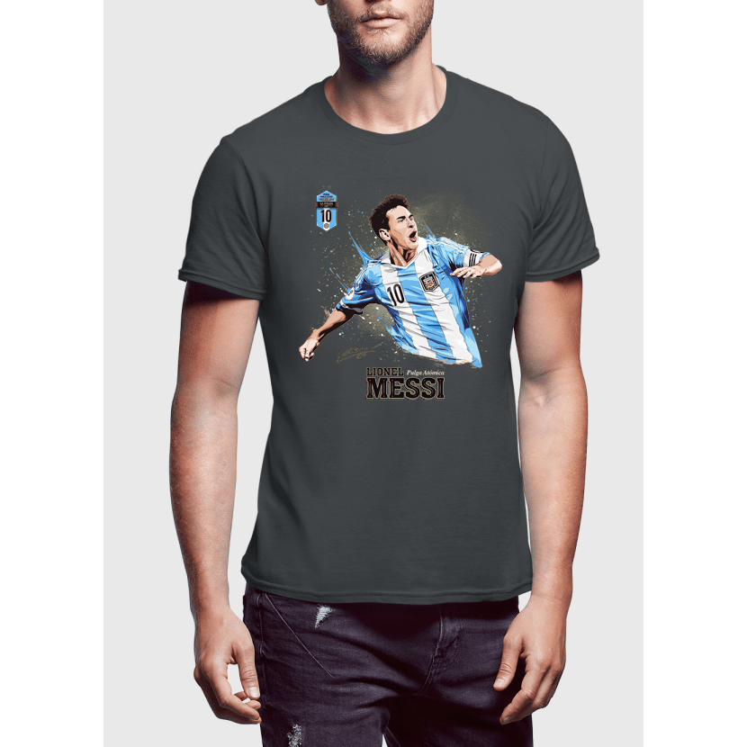 Messi Half Sleeves T-shirt