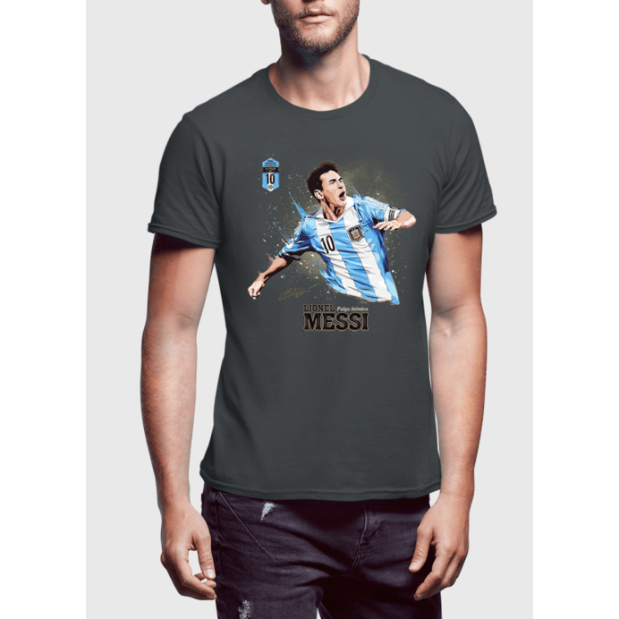 Messi Half Sleeves T-shirt