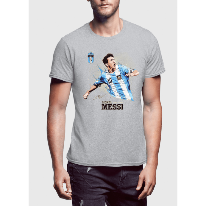 Messi Half Sleeves T-shirt