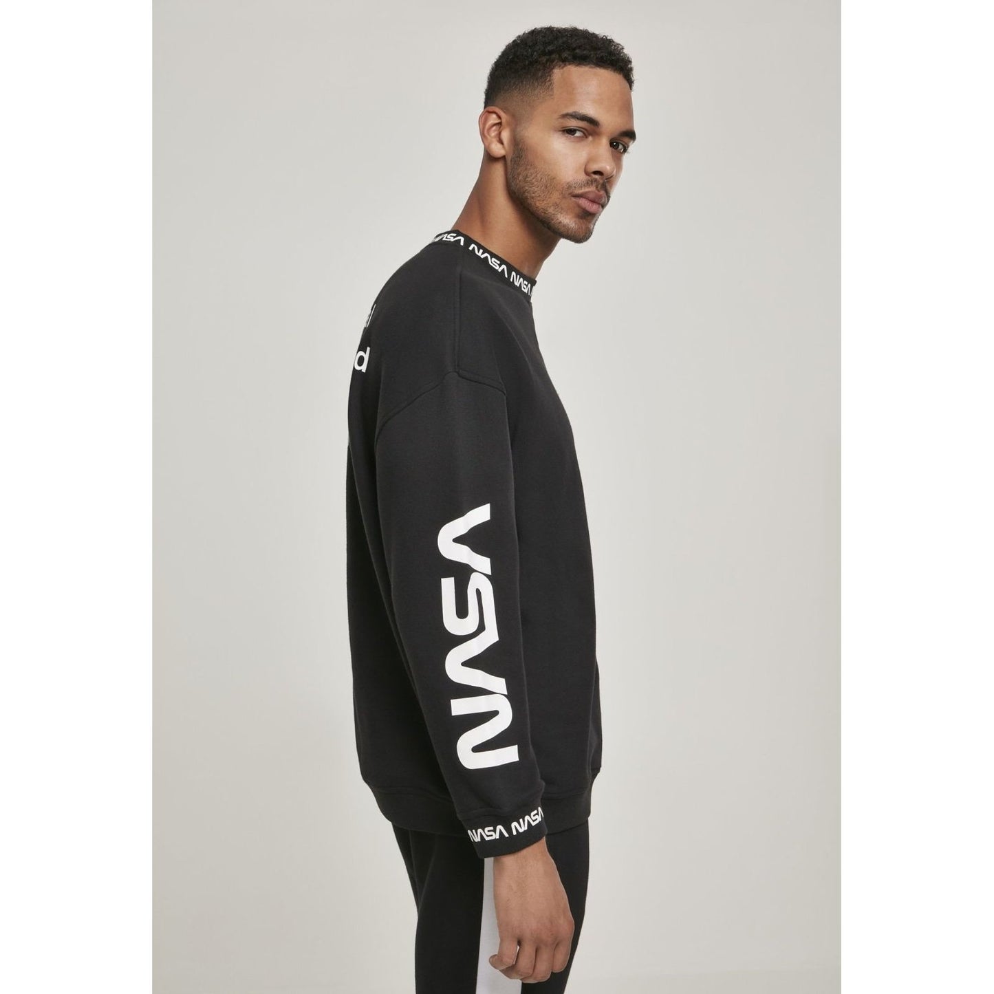 NASA Oversize Crewneck Sweater