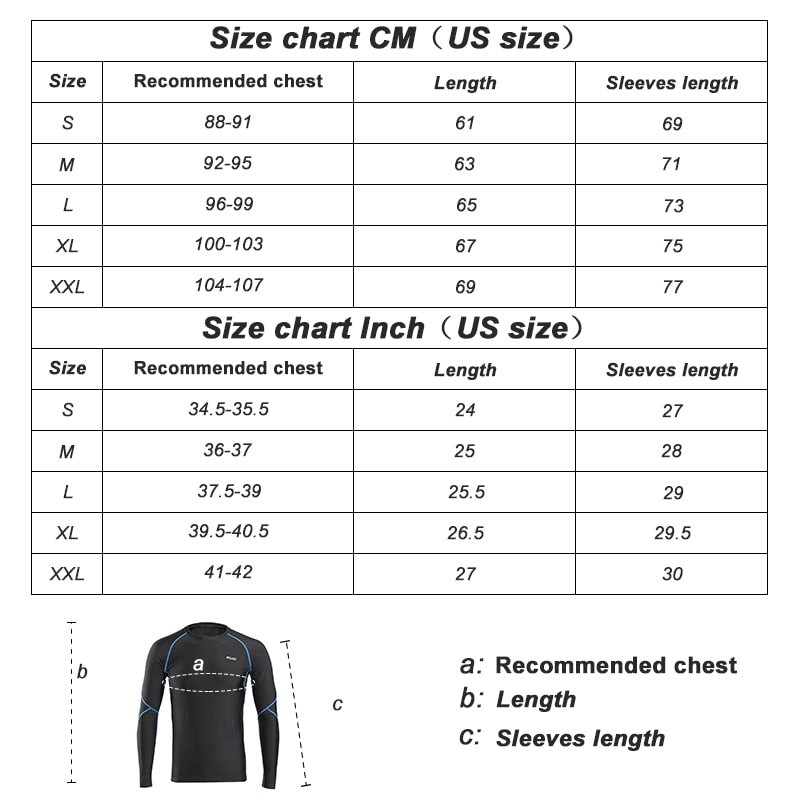 Men Winter Compression Shirt Warm Up Fleece Gym Shirts Long Sleeve