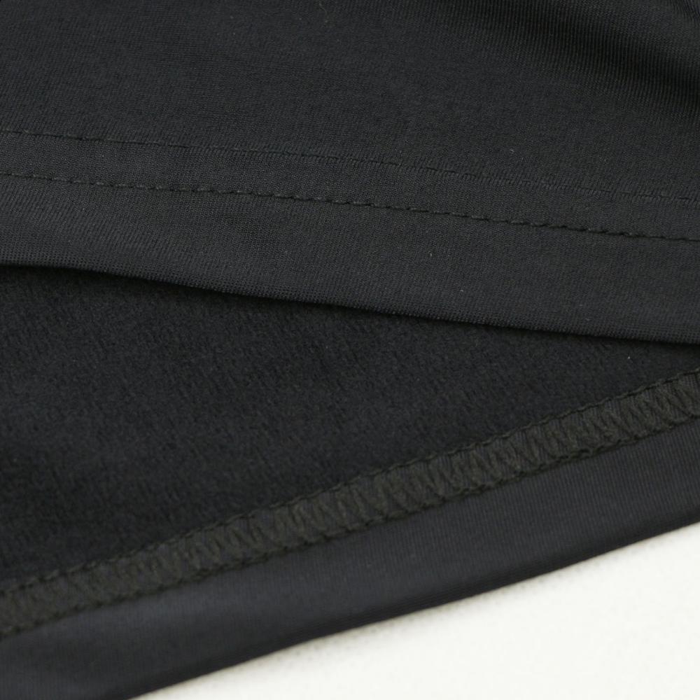Men Winter Compression Shirt Warm Up Fleece Gym Shirts Long Sleeve