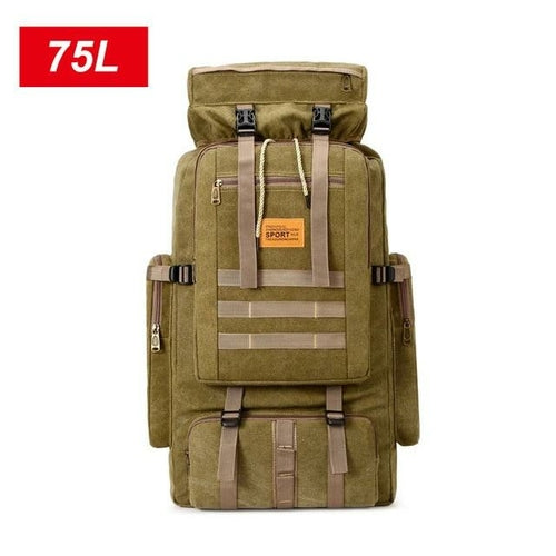 Waterdichte outdoor camping wandelen 100L rugzak met grote capaciteit