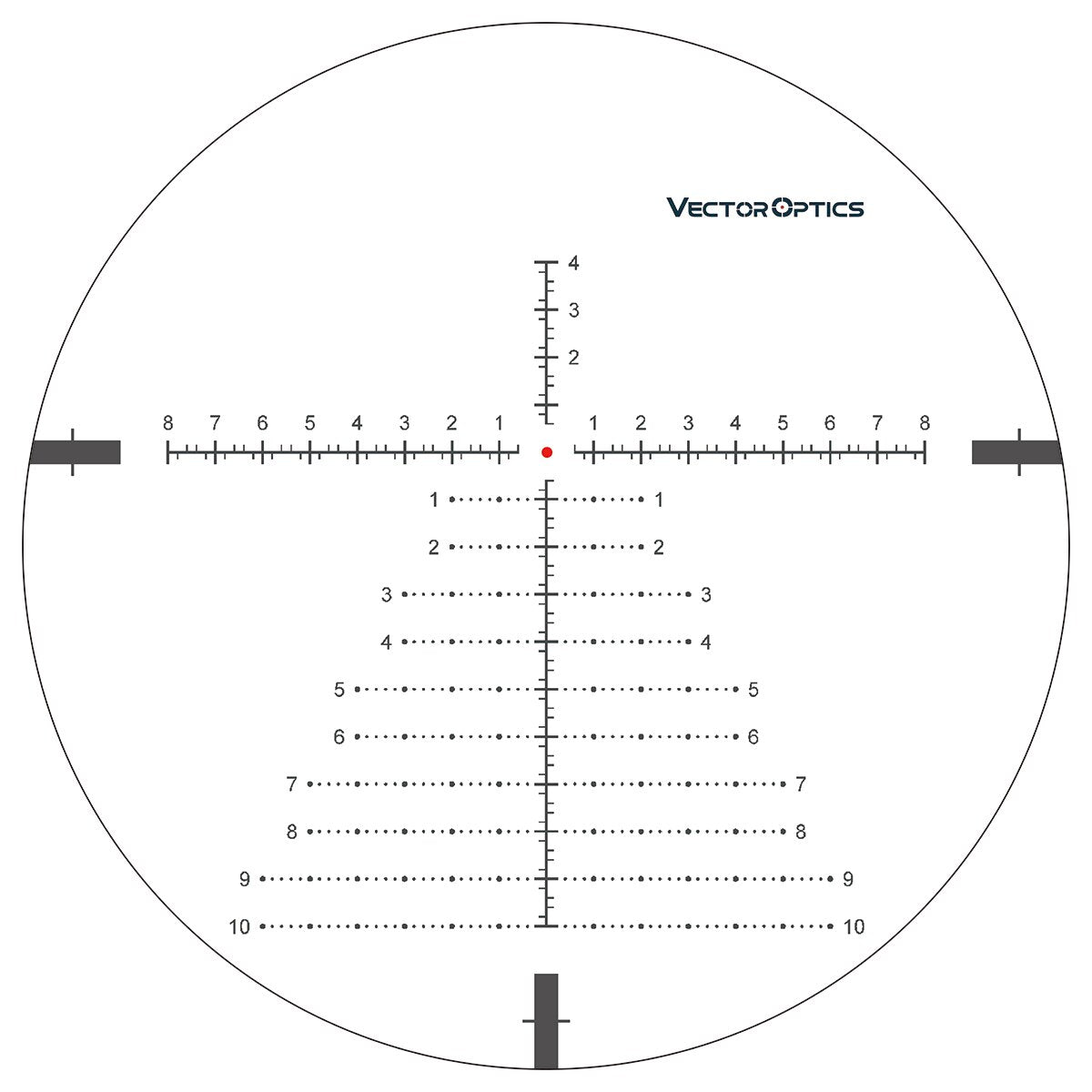 Vector Optics Continental 3-18x50 HD FFP Hunting Riflescope 1/10 MIL