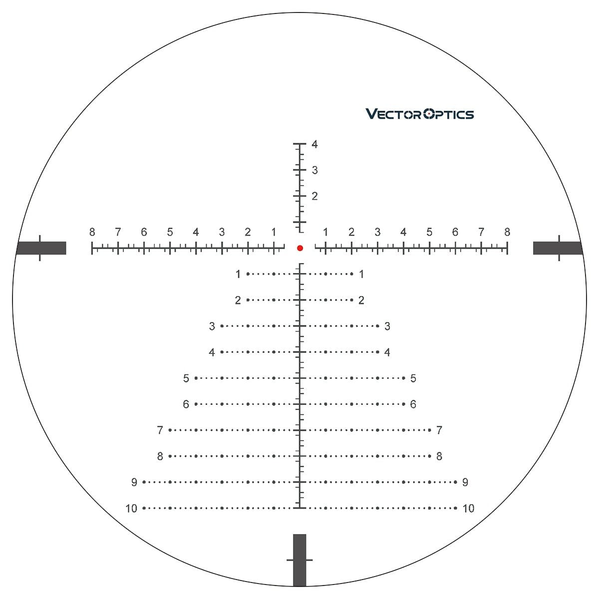 Vector Optics Continental 3-18x50 HD FFP Hunting Riflescope 1/10 MIL