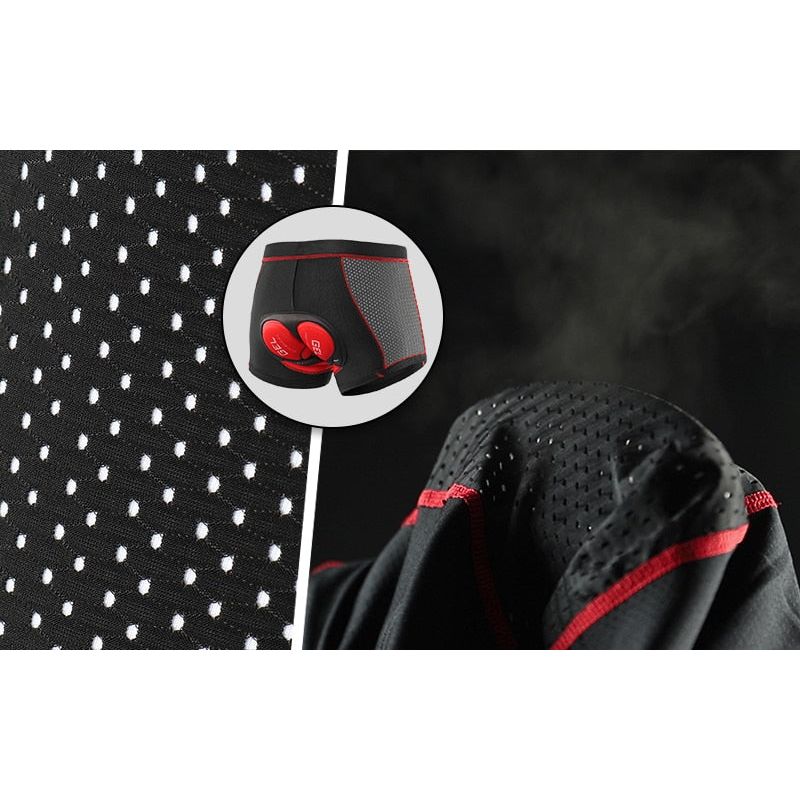 Upgrade Cycling Underwear Pro 3D Gel Pad Mountain Bike MTB Shorts