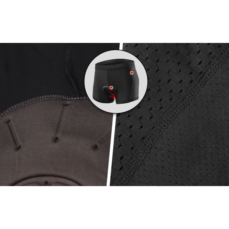 Upgrade Cycling Underwear Pro 3D Gel Pad Mountain Bike MTB Shorts