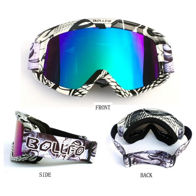 Outdoor Motorcycle Goggles Cycling UV400 MX Off-Road Ski Sport ATV