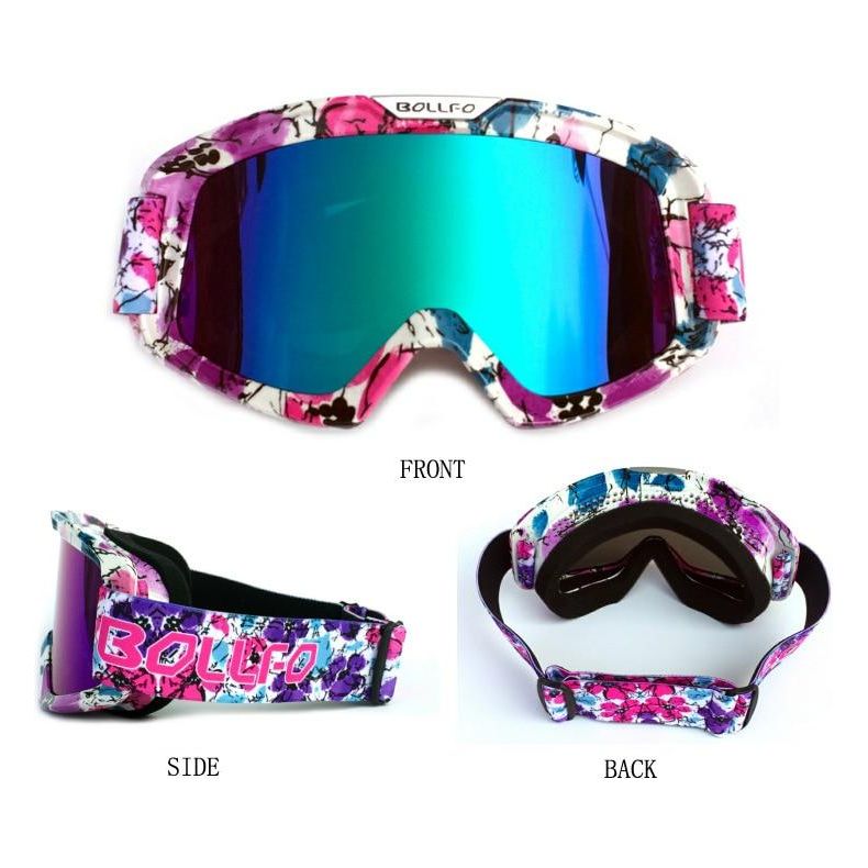 Outdoor Motorcycle Goggles Cycling UV400 MX Off-Road Ski Sport ATV