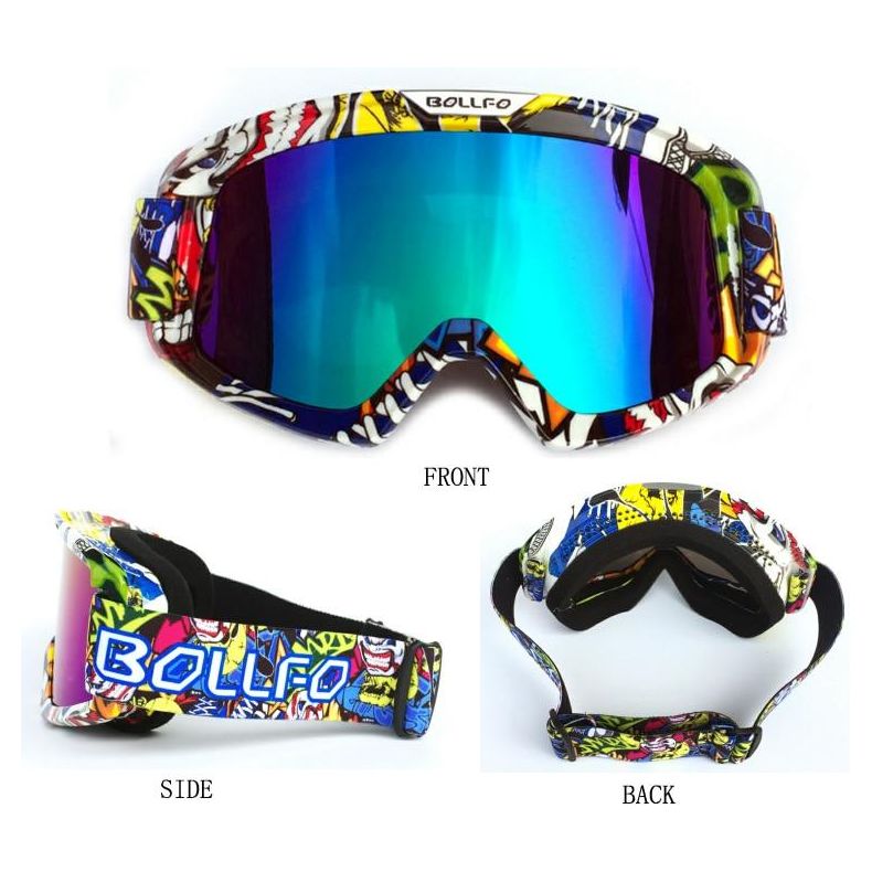 Outdoor Motorcycle Goggles Cycling UV400 MX Off-Road Ski Sport ATV