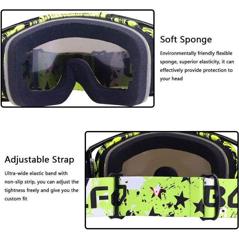 Men Women Outdoor Ski Goggles Snowboard Dustproof UV400 Mask