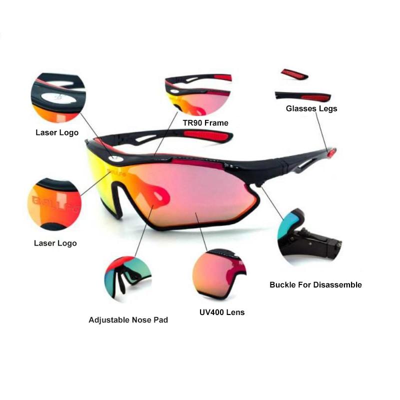 Sports Cycling Polarized Sunglasses Mountain Bike Bicycle Goggles UV