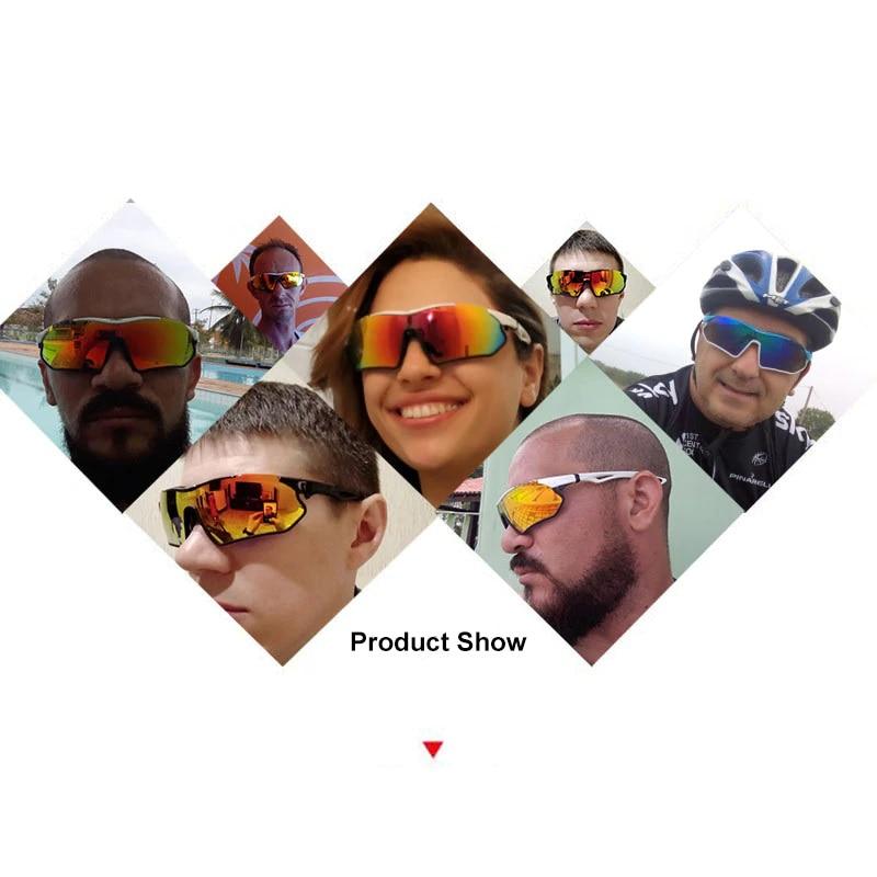 Sports Cycling Polarized Sunglasses Mountain Bike Bicycle Goggles UV