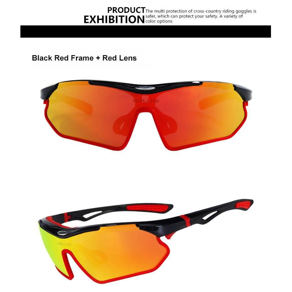 Sports Cycling Polarized Sunglasses Mountain Bike Bicycle Goggles UV
