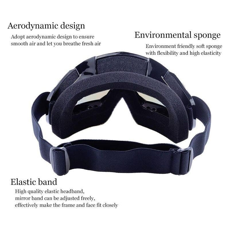 Sports Motorcycle Glasses UV400 Protection Goggles for Men Women