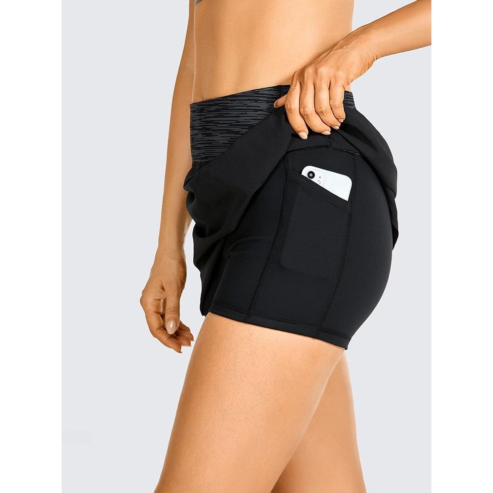 Women's Lightweight Athletic Skirts Tennis Golf Sports Stretch Skorts