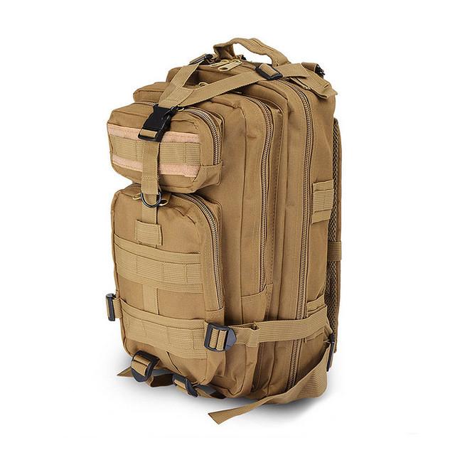 Legerstijl waterdichte outdoor wandel-campingrugzak