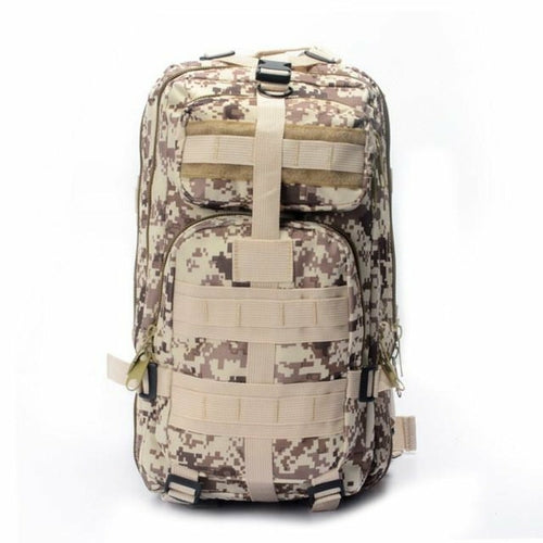 Legerstijl waterdichte outdoor wandel-campingrugzak