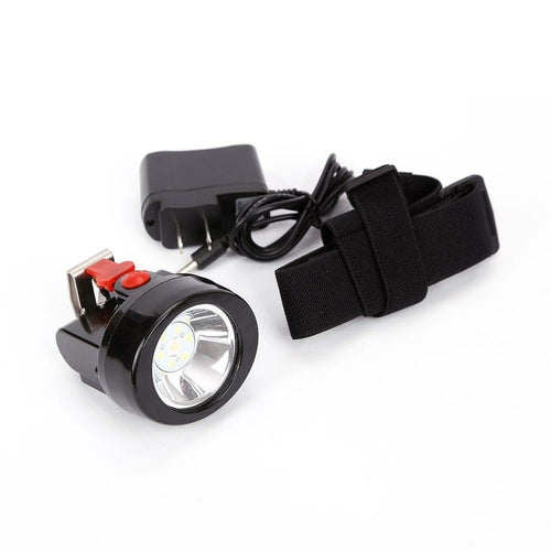 Hunting Friends Safety Miner Lamp KL2.8LM Rechargeable 1+ 6 LED Cap