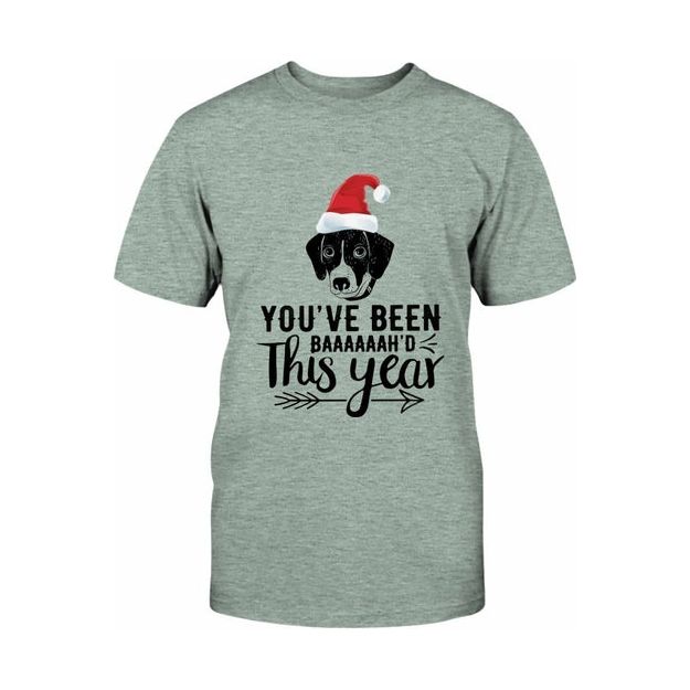 You've Been Baaaah'd This Year Christmas T Shirt