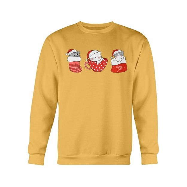 Cute Cats Christmas Sweatshirt