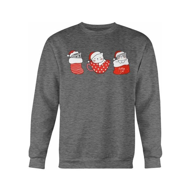 Cute Cats Christmas Sweatshirt