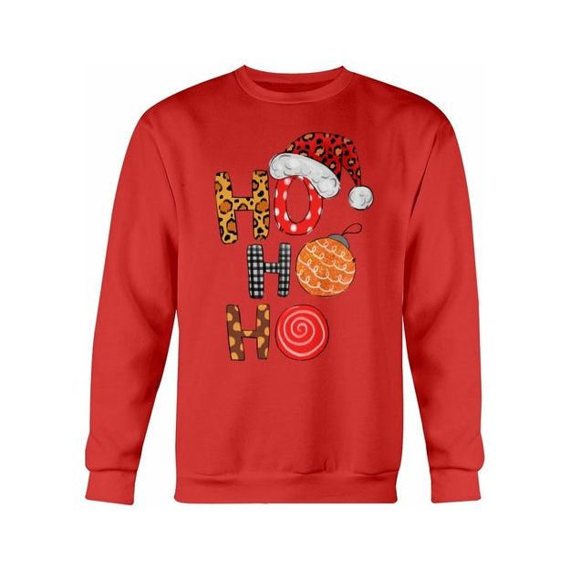 HO HO HO Kerstman Kerstmuts Sweatshirt