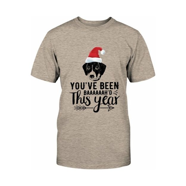 You've Been Baaaah'd This Year Christmas T Shirt