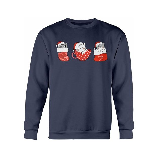 Cute Cats Christmas Sweatshirt