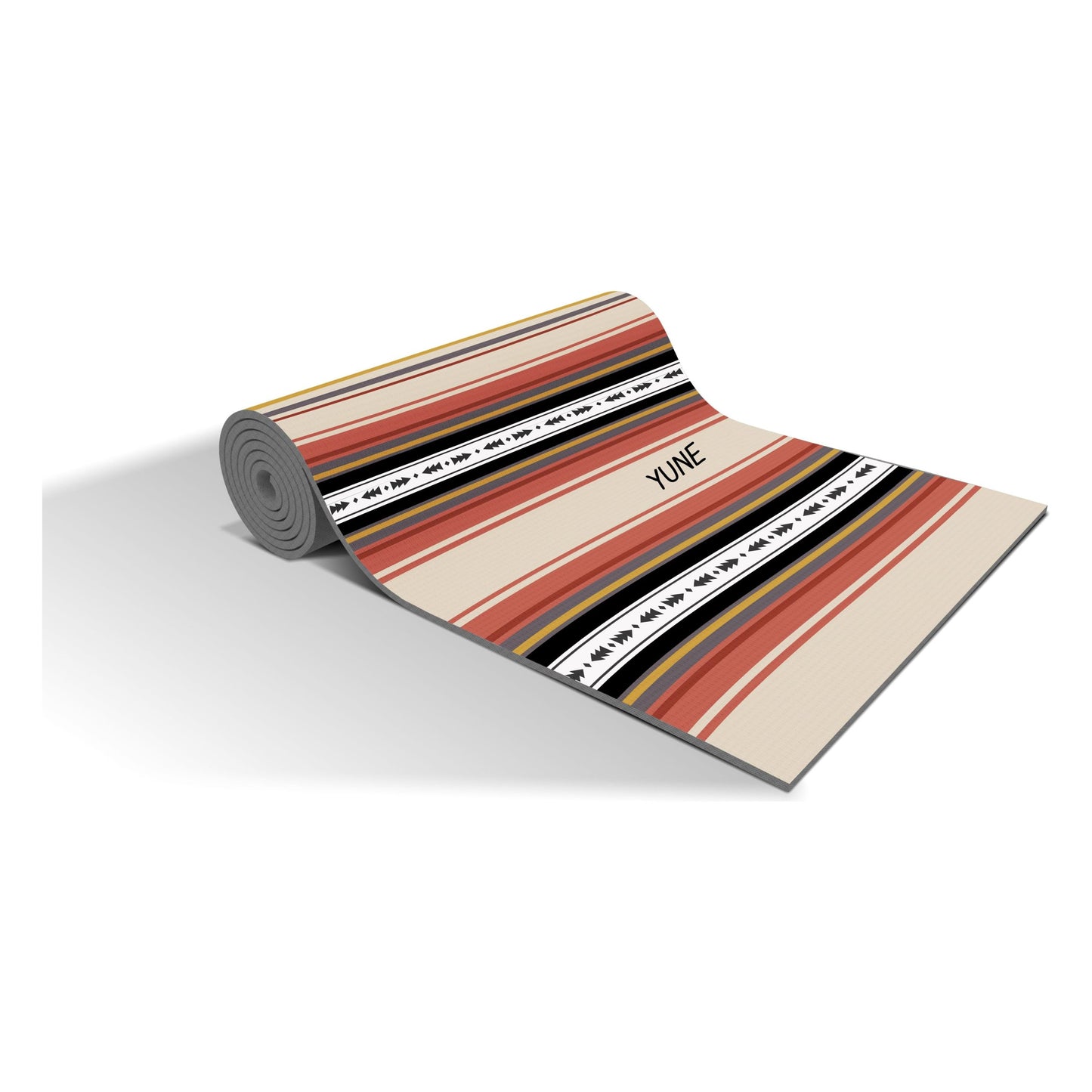 Yune Yoga Best Yoga Mat 5mm Dion Striped Mat