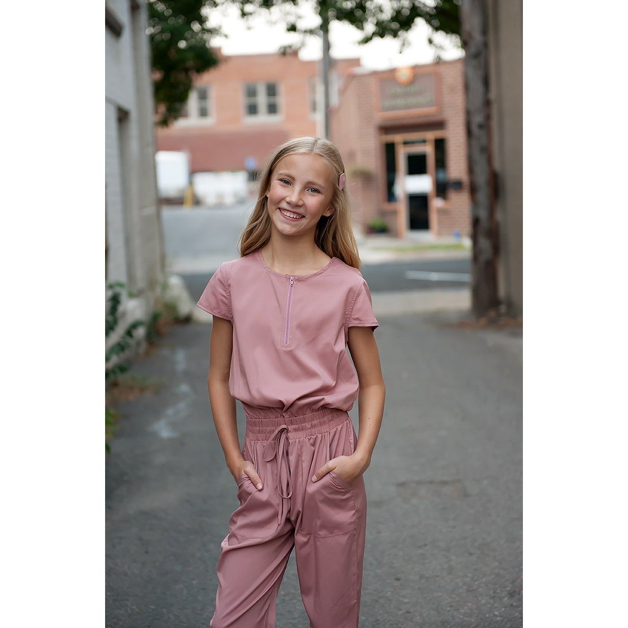 DT Unity Jumpsuit in Pink Lemonade