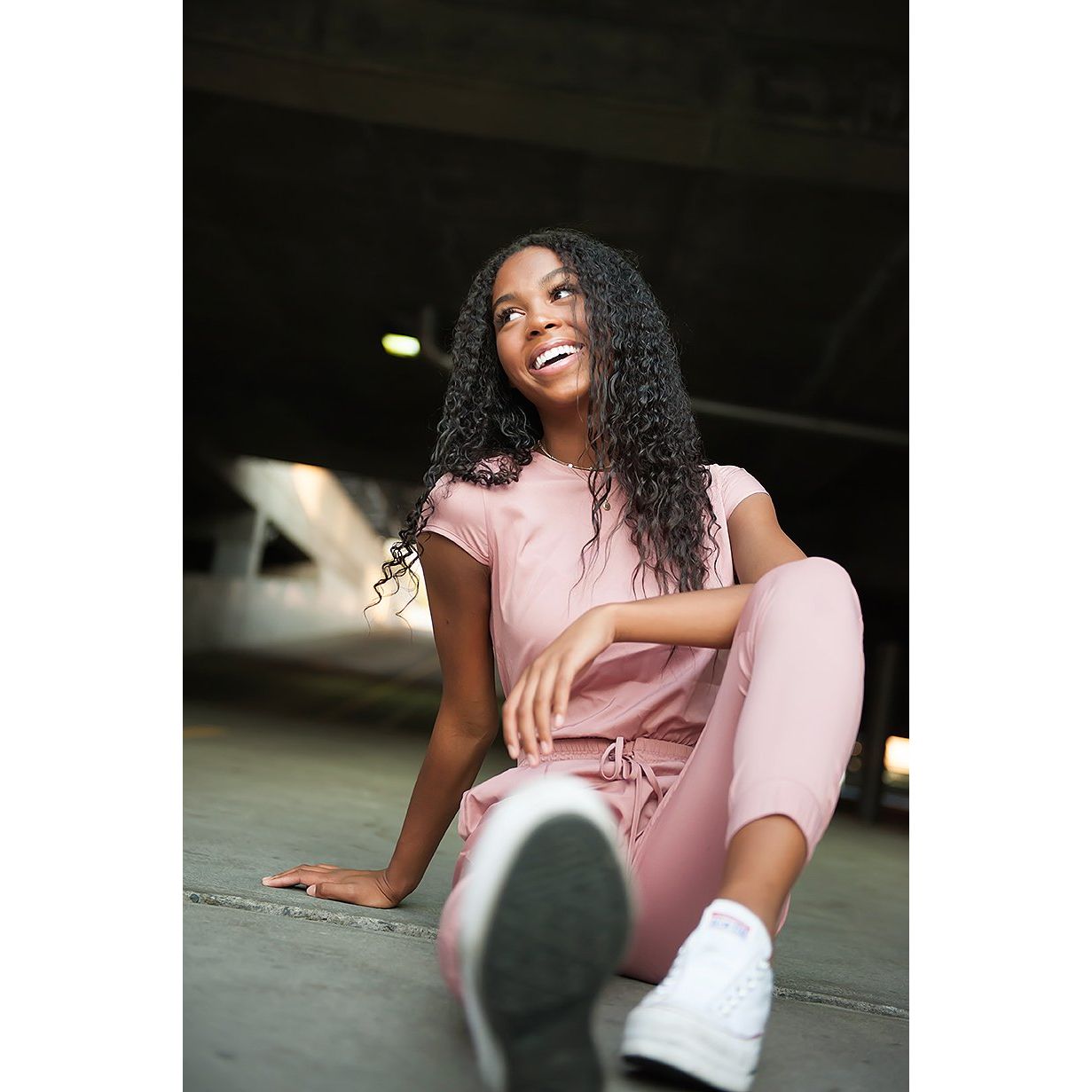 DT Unity Jumpsuit in Pink Lemonade